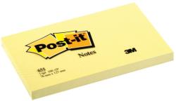 Post-it Notite adezive Post-it, 76 x 127 mm, 100 file, galben