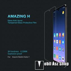 Nillkin Xiaomi Redmi Note 7, Redmi Note 7 Pro, Redmi Note 7S, NILLKIN Amazing H üvegfólia, 0, 33mm, 9H, Sík részre