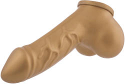 Toylie Latex Penis Sleeve Danny 11, 5cm Gold