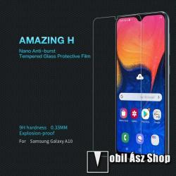 Nillkin SAMSUNG SM-A105F Galaxy A10, NILLKIN Amazing H üvegfólia, 0, 33mm, 9H, Sík részre