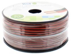 Well Cablu difuzor rosu/negru OFC cupru 2x0.35mm Well LSP-OFC0.35BR-100-WL (LSP-OFC0.35BR-100-WL) - sogest