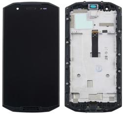 NBA001LCD004365 Gyári Doogee S70 Lite fekete LCD kijelző érintővel kerettel előlap (NBA001LCD004365)