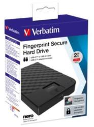 Verbatim Fingerprint Secure 2TB (53651/53653)