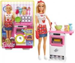 Mattel Barbie Careers bucatar set de joaca cu papusa FHP57