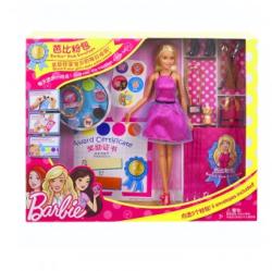 Mattel Papusa Barbie Pink Envelope cu vioara si accesorii FGC38 Papusa Barbie