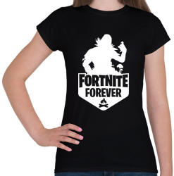 printfashion Fortnite Forever - Raven (Fehér) - Női póló - Fekete (1544875)