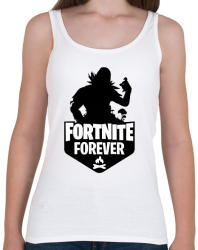 printfashion Fortnite Forever - Raven (Fekete) - Női atléta - Fehér (1544677)