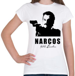 printfashion Narcos - Női póló - Fehér (1542202)
