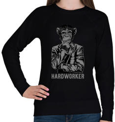 printfashion Hardworker - Női pulóver - Fekete (1541846)