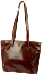 Florence 47 barna női bőr kézitáska, válltáska, shopper 39 x 28 x 10.5 cm (53701)