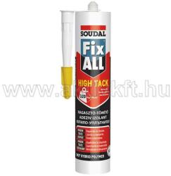 Soudal Fix All High Tack fehér ragasztó-tömítőanyag 290ml (119381) (119381)