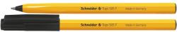 Schneider Pix SCHNEIDER Tops 505F, unica folosinta, varf fin, corp orange - scriere neagra
