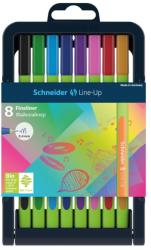 Schneider Liner SCHNEIDER Line-Up, varf fetru 0.4mm, 8 culori/set