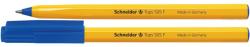 Schneider Pix SCHNEIDER Tops 505F, unica folosinta, varf fin, corp orange - scriere albastra