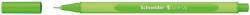 Schneider Liner SCHNEIDER Line-Up, rubber grip, varf fetru 0.4mm - verde pastel