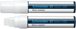 Schneider Marker cu creta lichida Schneider Maxx 260 - alb