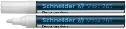 Schneider Marker cu creta lichida Schneider Maxx 265 - alb