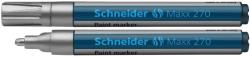 Schneider Marker cu vopsea SCHNEIDER Maxx 270, varf rotund 1-3mm - argintiu