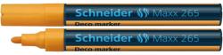 Marker cu creta lichida Schneider Maxx 265 - portocaliu