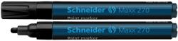 Schneider Marker cu vopsea SCHNEIDER Maxx 270, varf rotund 1-3mm - negru