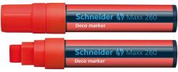 Schneider Marker cu creta lichida Schneider Maxx 260 - rosu