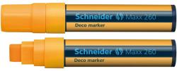 Schneider Marker cu creta lichida Schneider Maxx 260 - portocaliu