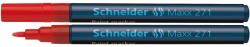 Schneider Marker cu vopsea SCHNEIDER Maxx 271, varf rotund 1-2mm - rosu