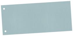  Separatoare carton pentru biblioraft, 160g/mp, 105 x 240 mm, 100 buc/set - albastru