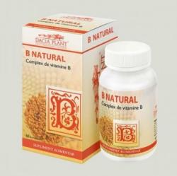 DACIA PLANT B Natural Complex de vitamine B 60 comprimate