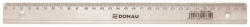 DONAU Vonalzó, műanyag, 30 cm, DONAU (D7004) (7053001PL-00)