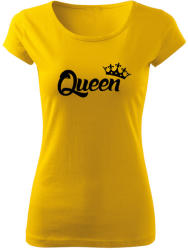 DRAGOWA tricou de damă queen, galben 150g/m2