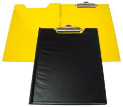 Clipboard dublu bicolor Panta Plast - negru