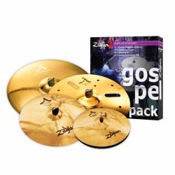  Zildjian A-custom Gospel Pack 14"H, 17"-18"C, 21"R AC0801G