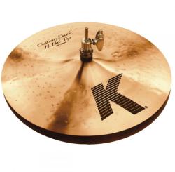 Zildjian 13" K CUSTOM DARK Hi-hats lábcintányér, K0940