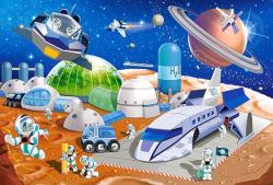 Castorland Maxi Space Station - 40 piese (040230)