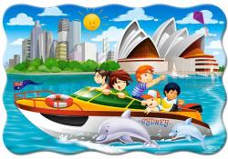 Castorland Maxi Motor Yacht Trip in Sydney - 20 piese (02375) Puzzle