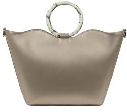 Manier Geanta dama piele naturala aurie GF1648