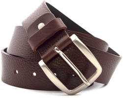 Manier Curea piele naturala maro inchis CB007