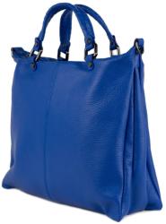Manier Geanta piele albastra GF829