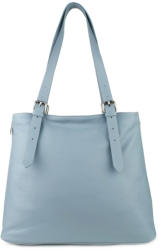 Manier Geanta piele bleu GF800
