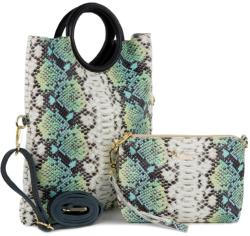 Manier Gentuta tip plic multicolor piele sarpe GF1440