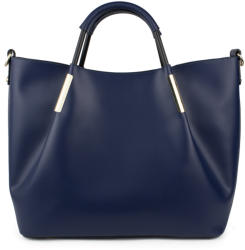 Manier Geanta piele bleumarin GF994