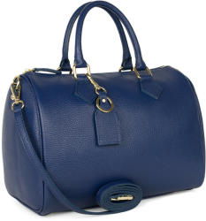 Manier Geanta piele bleumarin GF711