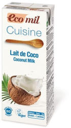 EcoMil Crema vegetala Bio pentru gatit pe baza de cocos, Ecomil