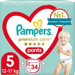 Pampers Premium Care Pants 5 Junior 12-17 kg 34 db