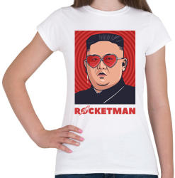 printfashion ROCKETMAN - Női póló - Fehér (1556332)