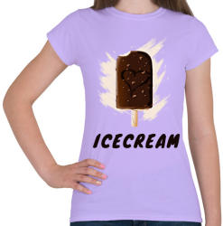 printfashion ICECREAM - Női póló - Viola (1553853)