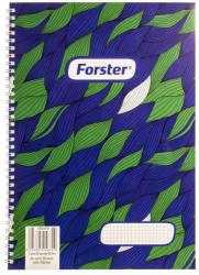 Forster Caiet cu spirala Forster A4, 80 file, matematica