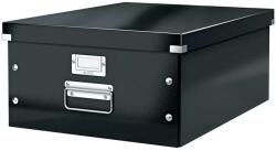 Leitz Irattároló doboz A3 lakkfényű Leitz Click&Store fekete (E60450095)