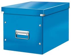 Leitz Tároló doboz lakkfényű "L" méret Leitz Click&Store kék (E61080036)